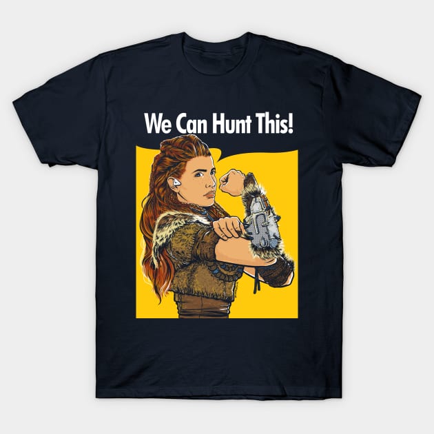 We Can Hunt This! T-Shirt by rustenico